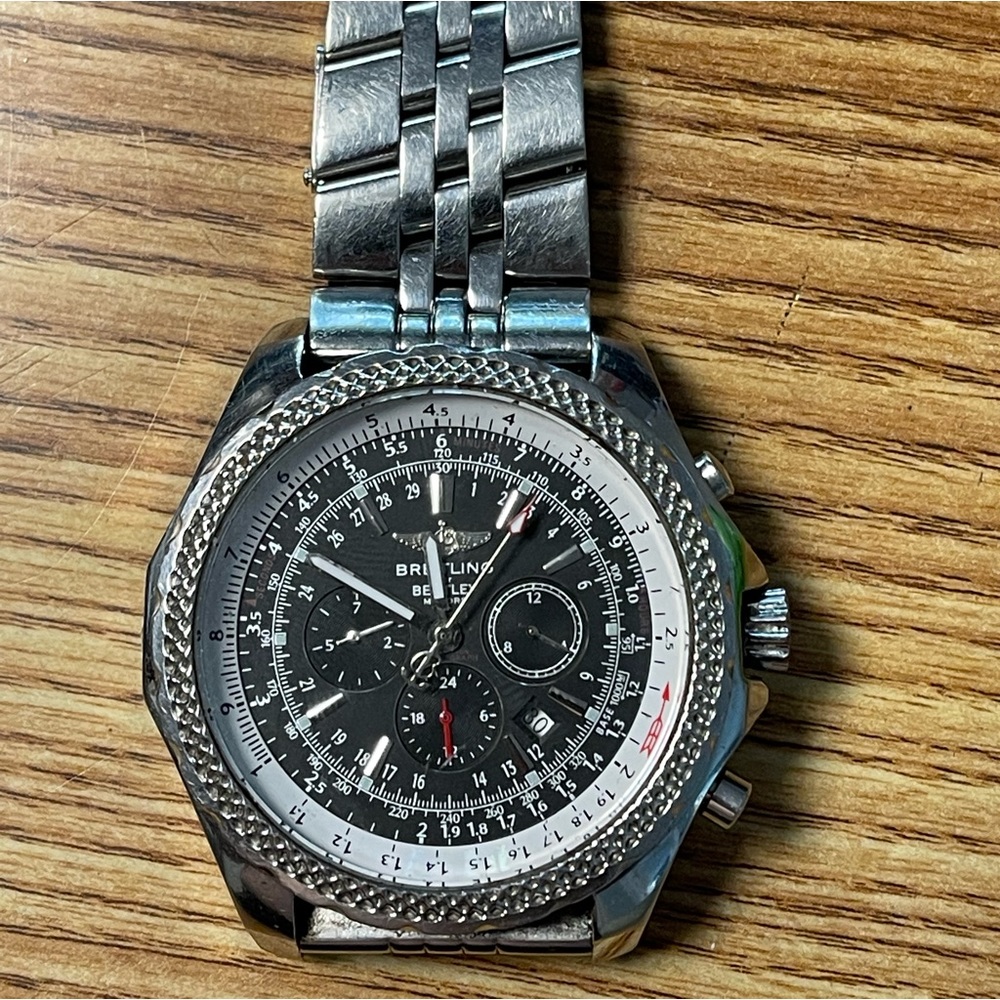 Bentley Breitling watch Chronograph GUC Authentic.